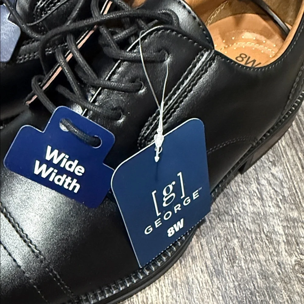 George Black Wide Width Oxfords